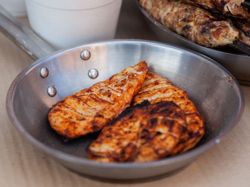 Chicken breast, cooked